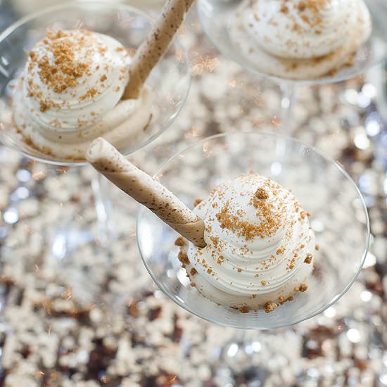 Biscoff No-Bake Cheesecakes