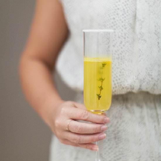 Florida Orange & Thyme Cocktail