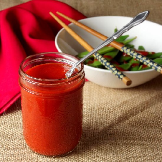 Homemade Sriracha