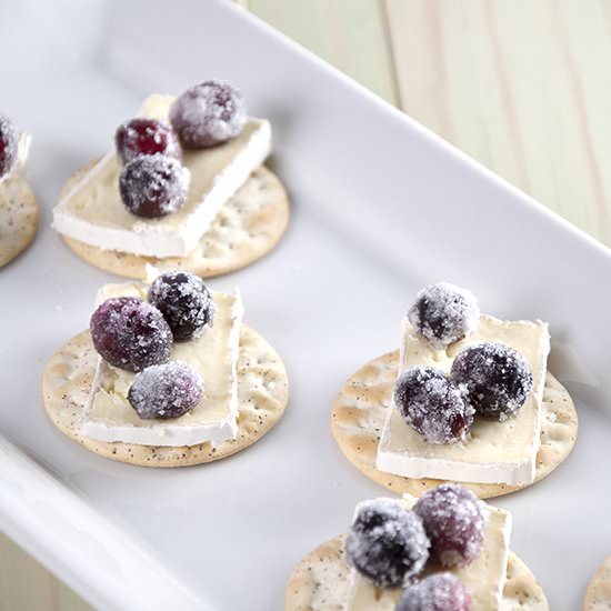 Cranberry Brie Bites
