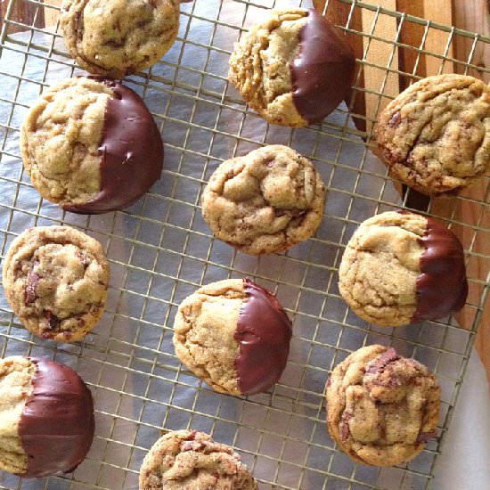 Chocolate Dipped Ginger Softs
