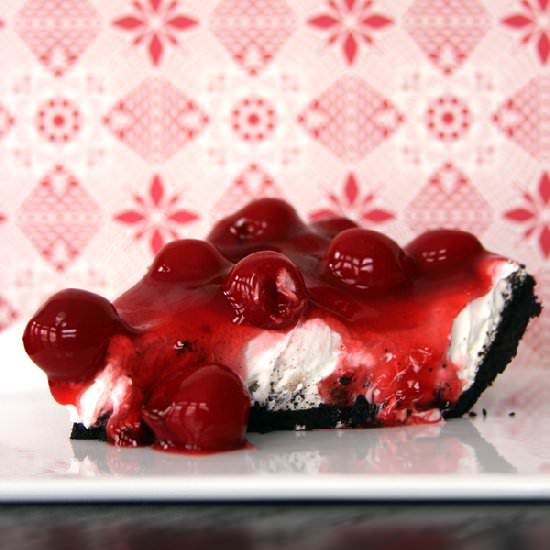 Faux Cherry Cheesecake