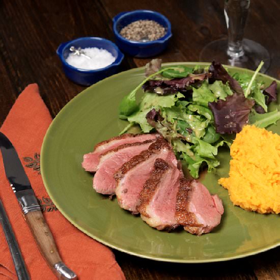 Duck Breast with Orange-Chipotle