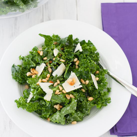Lemon-Parmesan Kale Salad