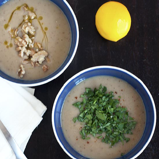 White Bean & Preserved Lemon Soup
