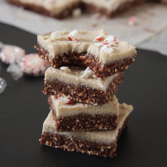 Raw Peppermint Brownies