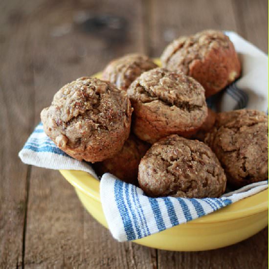Vegan Banana Bread Muffins