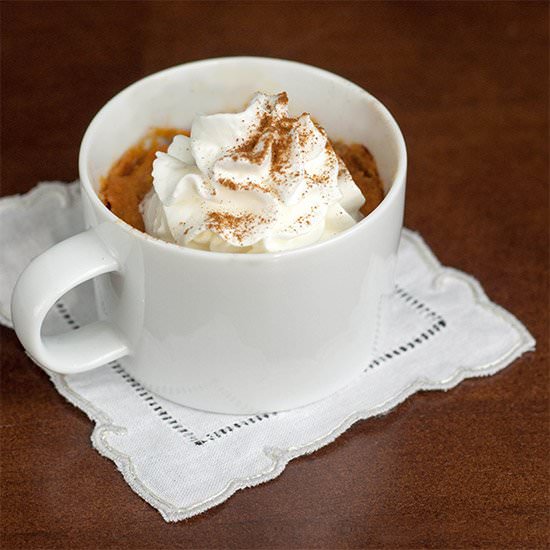 Pumpkin Mug Cake