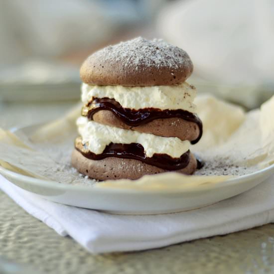 Chocolate Pavlova