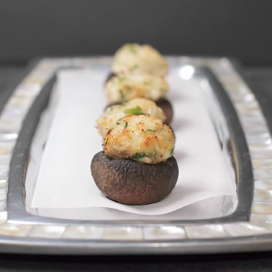 Crab-Stuffed Mushrooms
