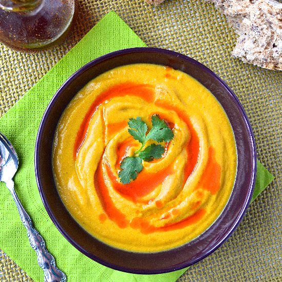 Roasted Cauliflower Soup