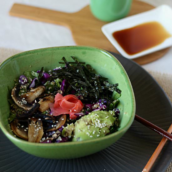 Grain-Free Sushi Bowls