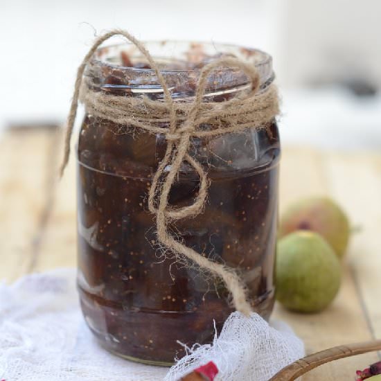 Fig and Rose Jam