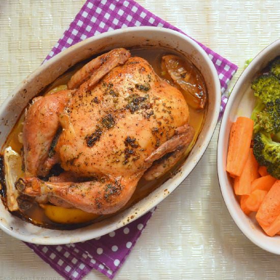 Lemon and Herb Roasted Chicken
