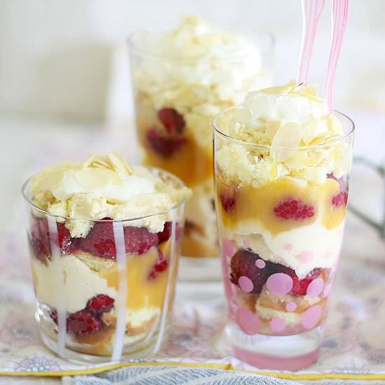 Lemon Rasberry Trifle