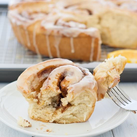 Orange Cinnamon Rolls