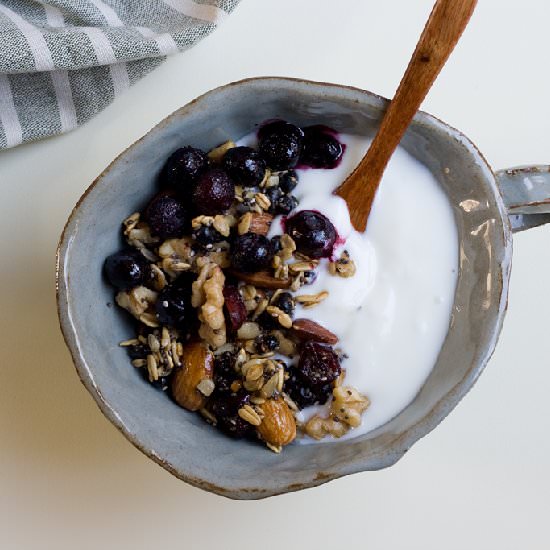Simple Stove Top Granola