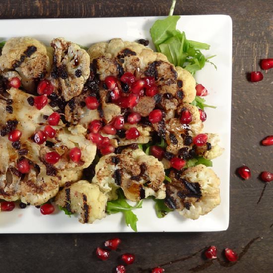 Indian-Spiced Grilled Cauliflower