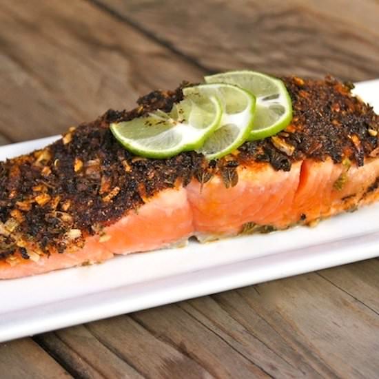Five-Min. Mexican Blackened Salmon