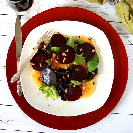 Roasted Beet and Orange Salad