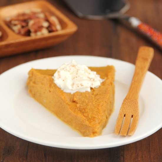 Crustless Pumpkin Pie