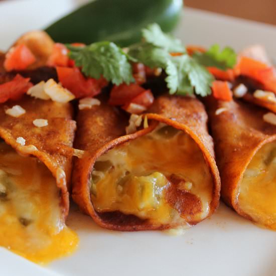 Authentic TexMex Ancho Enchiladas