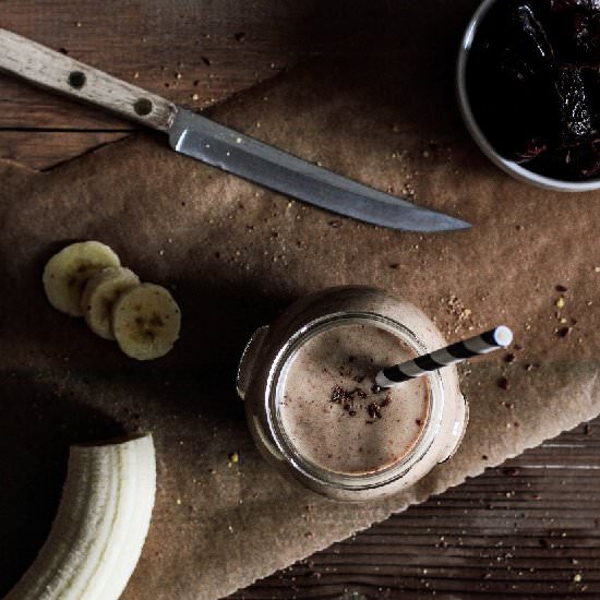 Almond Date Banana Smoothie