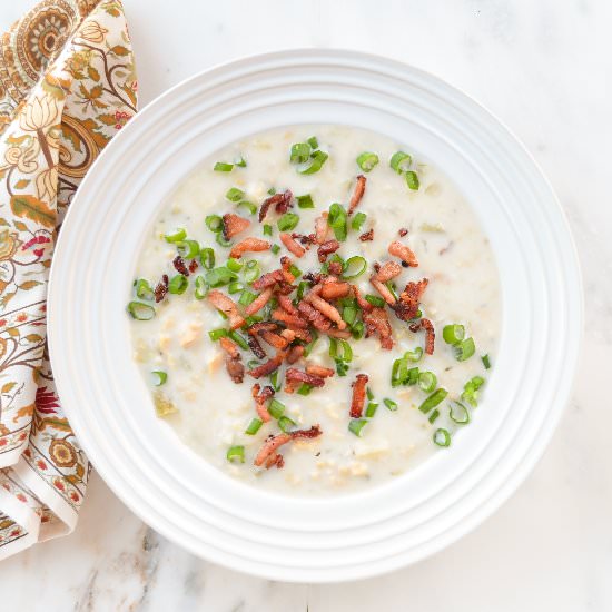 Gluten Free Crock Pot Clam Chowder