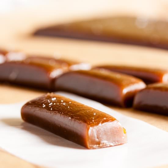 Gingerbread Caramels