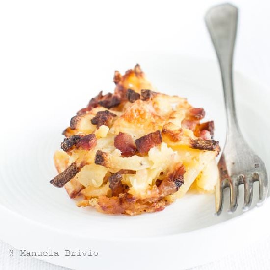 Potato, Bacon and Brie