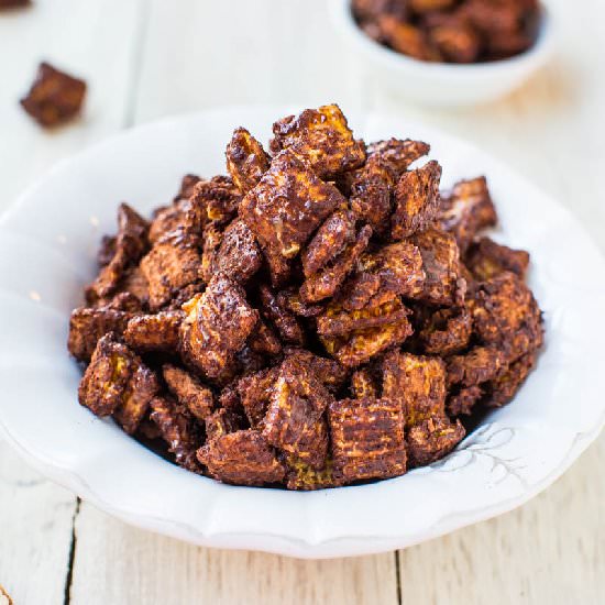 Skinny 100-Cal Choc PB Snack Mix