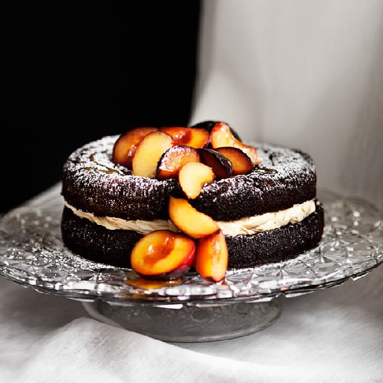 Chocolate Cake with Salted Caramel