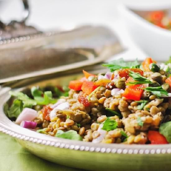 Lemon Lentil Salad