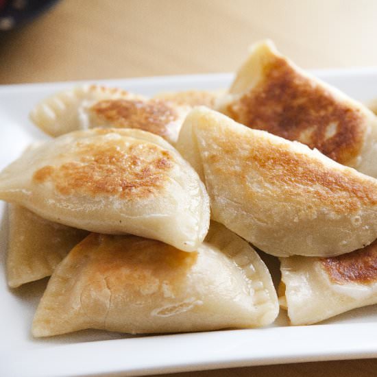 Homemade Potato & Cheese Pierogis