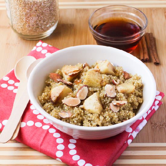 Cinnamon Apple Maple Quinoa