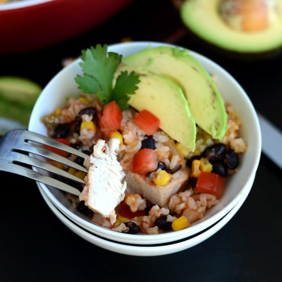 Southwestern Chicken Casserole