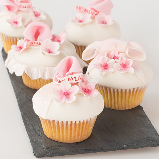 Cherry Blossom Cupcakes