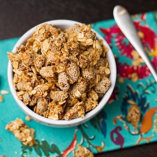 Honey Sesame Granola