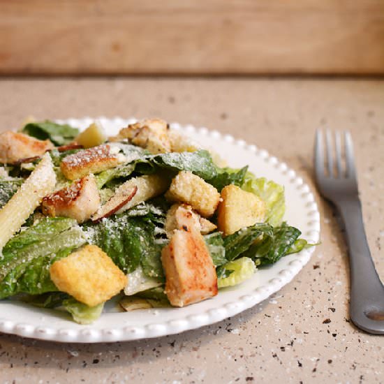 Chicken Caesar Pasta Salad