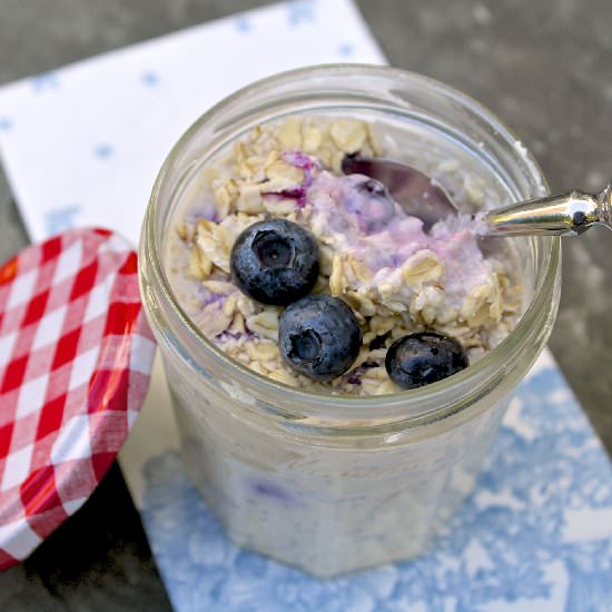 Overnight No-Cook Oatmeal Cups