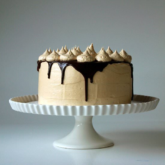 Chocolate Cake w/ PB Buttercream
