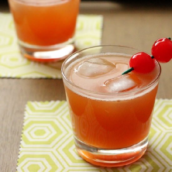 Brandy Slush Old Fashioned