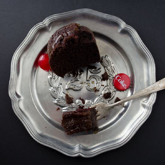 Cherry Chocolate Coca-Cola Cake