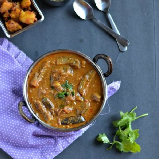 Brinjal Masala Kulambhu