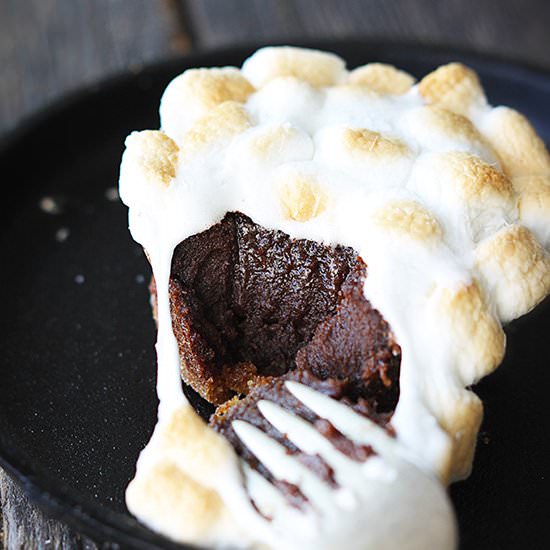 S’mores Lava Cakes