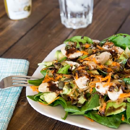 Spinach Chicken Salad