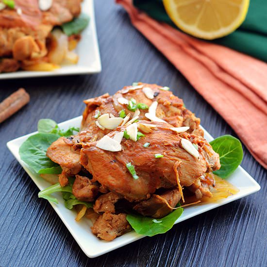 Slow Cooked Moroccan Chicken
