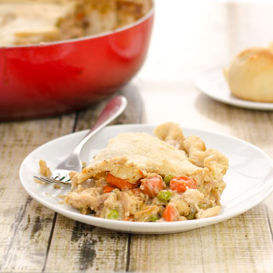 Skillet Chicken Pot Pie