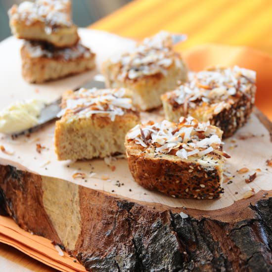 Chia Seed & Toasted Coconut Toast