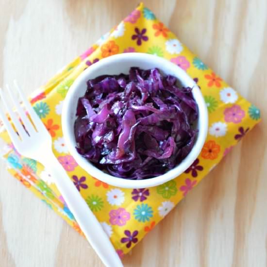 Sauteed Red Cabbage